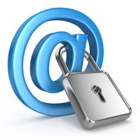 Symbol: sichere E-Mail