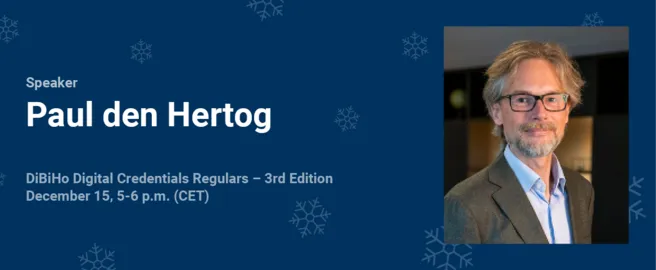 Header 2. Digital Credentials Regulars Paul den Hertog